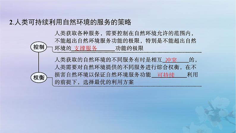 新教材2023_2024学年高中地理第1章自然环境与人类社会第1节自然环境的服务功能课件新人教版选择性必修308