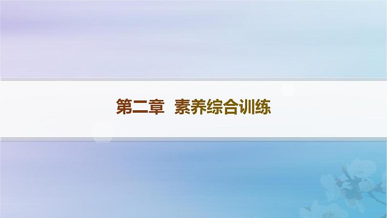 新教材2023_2024学年高中地理第2章自然资源与国家安全素养综合训练课件湘教版选择性必修301