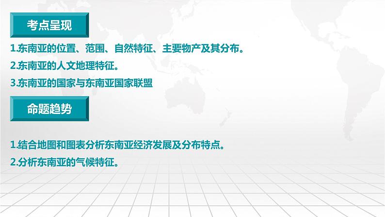 2.5 东南亚和新加坡-备战2024届高考区域地理精品课件02