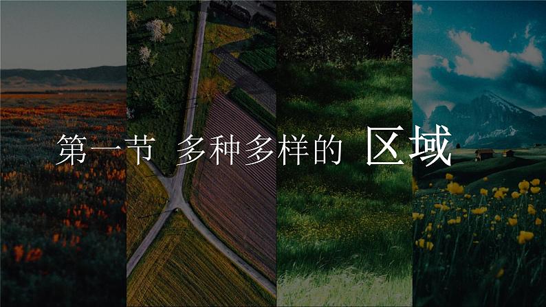 高中地理  人教版2019 选修二 2.1.1 多种多样的区域（第二课时）课件+练习01