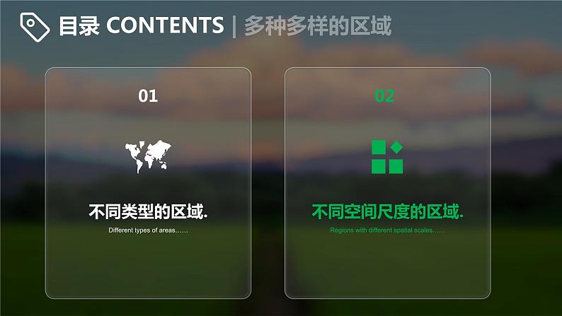 高中地理  人教版2019 选修二 2.1.1 多种多样的区域（第二课时）课件+练习02