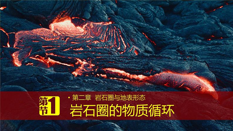 2023年高中地理湘教版选择性必修一《2.1岩石圈的物质循环》课件01