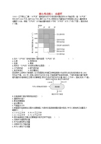 适用于老高考旧教材2024版高考地理二轮复习素养升级练专题3水体运动规律核心考点练1水循环（附解析）