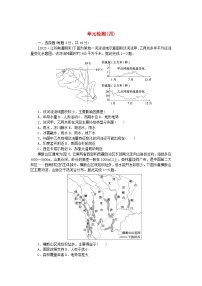 人教版 (2019)选择性必修2 区域发展第四章 区际联系与区域协调发展本章综合预测同步达标检测题