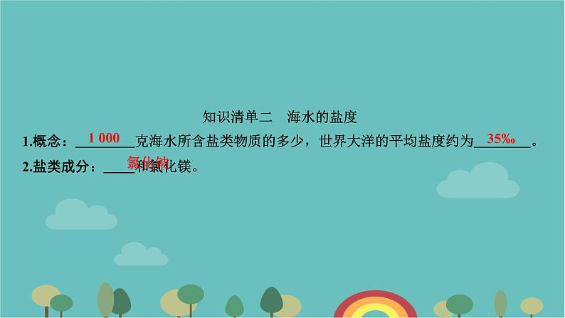 高一地理人教版（2019）必修第一册3.2海水的性质课件第7页