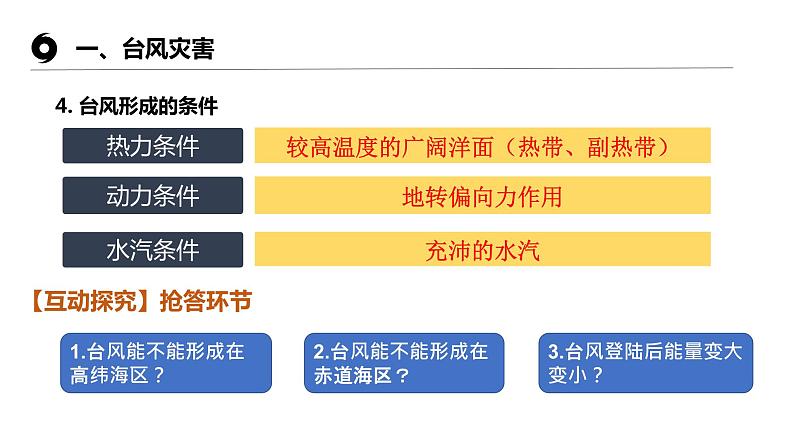 气象灾害—台风、寒潮  课件07