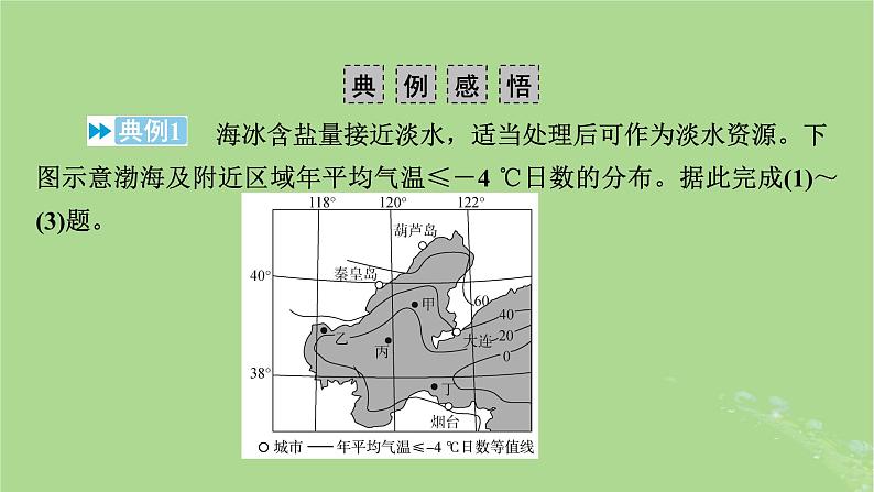 新教材适用2024版高考地理二轮总复习第2部分解题技能技能1常见地理图表判读课件第4页