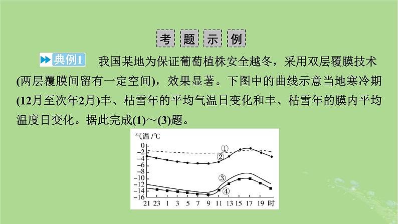 新教材适用2024版高考地理二轮总复习第3部分素能提升素能2关键能力课件07