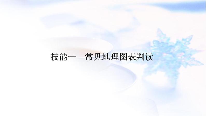 2024届高考地理二轮复习解题技能技能1常见地理图表判读课件第1页