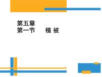 人教版 (2019)必修 第一册第一节 植被集体备课课件ppt