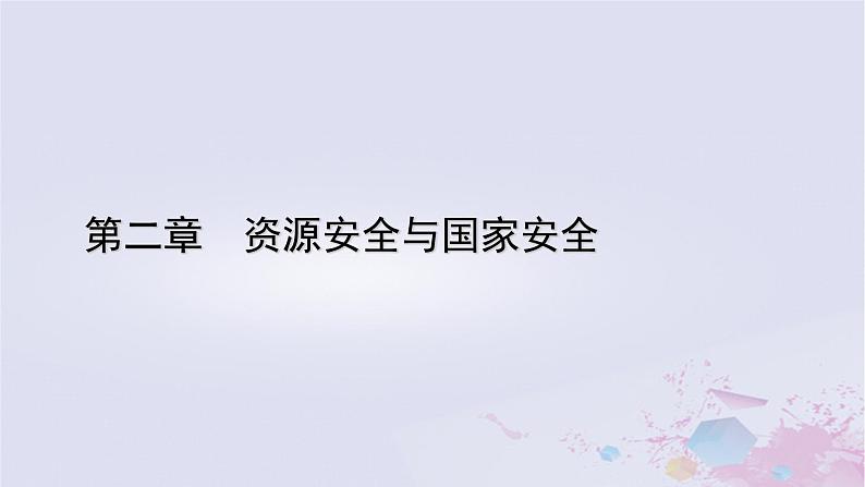 新教材适用2023_2024学年高中地理第2章资源安全与国家安全第1节资源安全对国家安全的影响课件新人教版选择性必修301