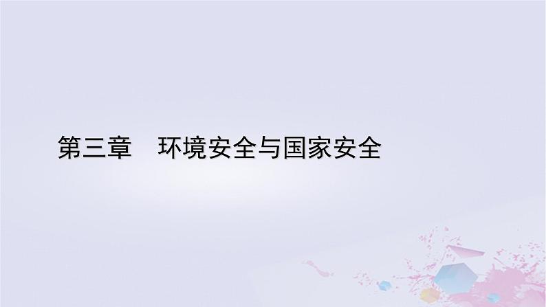 新教材适用2023_2024学年高中地理第3章环境安全与国家安全第1节环境安全对国家安全的影响课件新人教版选择性必修3第1页