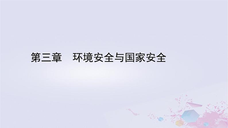 新教材适用2023_2024学年高中地理第3章环境安全与国家安全第3节生态保护与国家安全课件新人教版选择性必修301