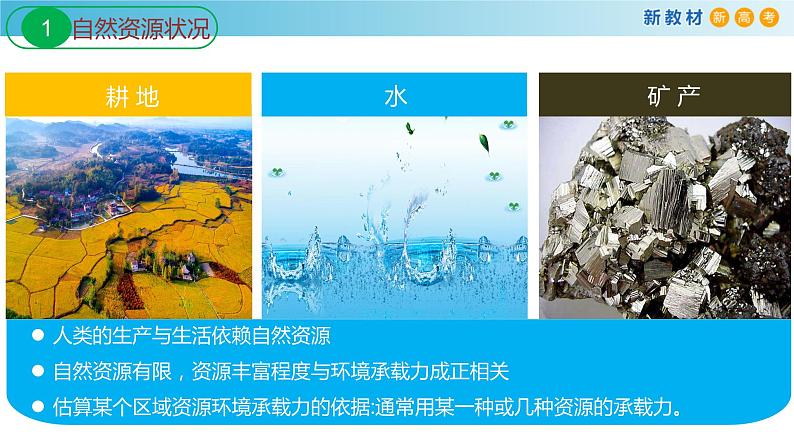高中地理必修第二册《第三节人口容量》ppt课件1-统编人教版08