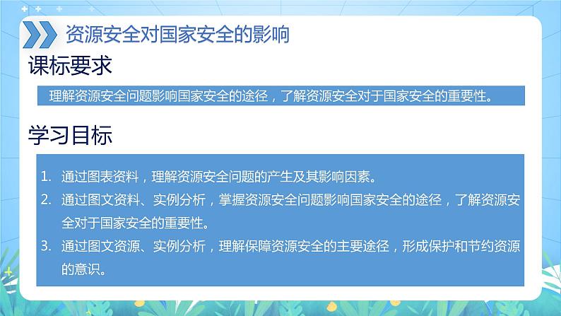 【新教材新课标】2.1 《资源安全对国家安全的影响》课件 人教版高中地理选修三第2页