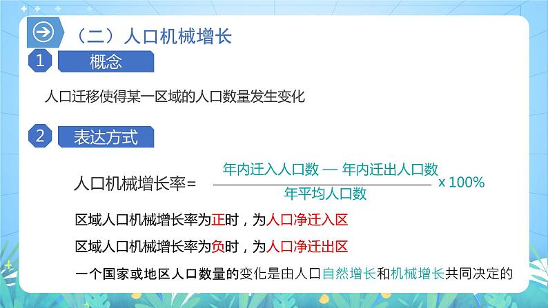 【核心素养】1.2《人口迁移》课件+练习（含答案解析）人教版高中地理必修二07