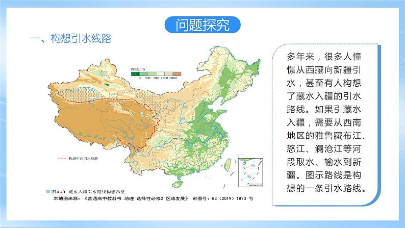 【核心素养】4.5《 该不该引藏水入疆 》课件 人教版高中地理选修二05