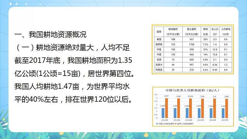 湘教版高中地理选修三 2.1《耕地资源与国家粮食安全》课件07