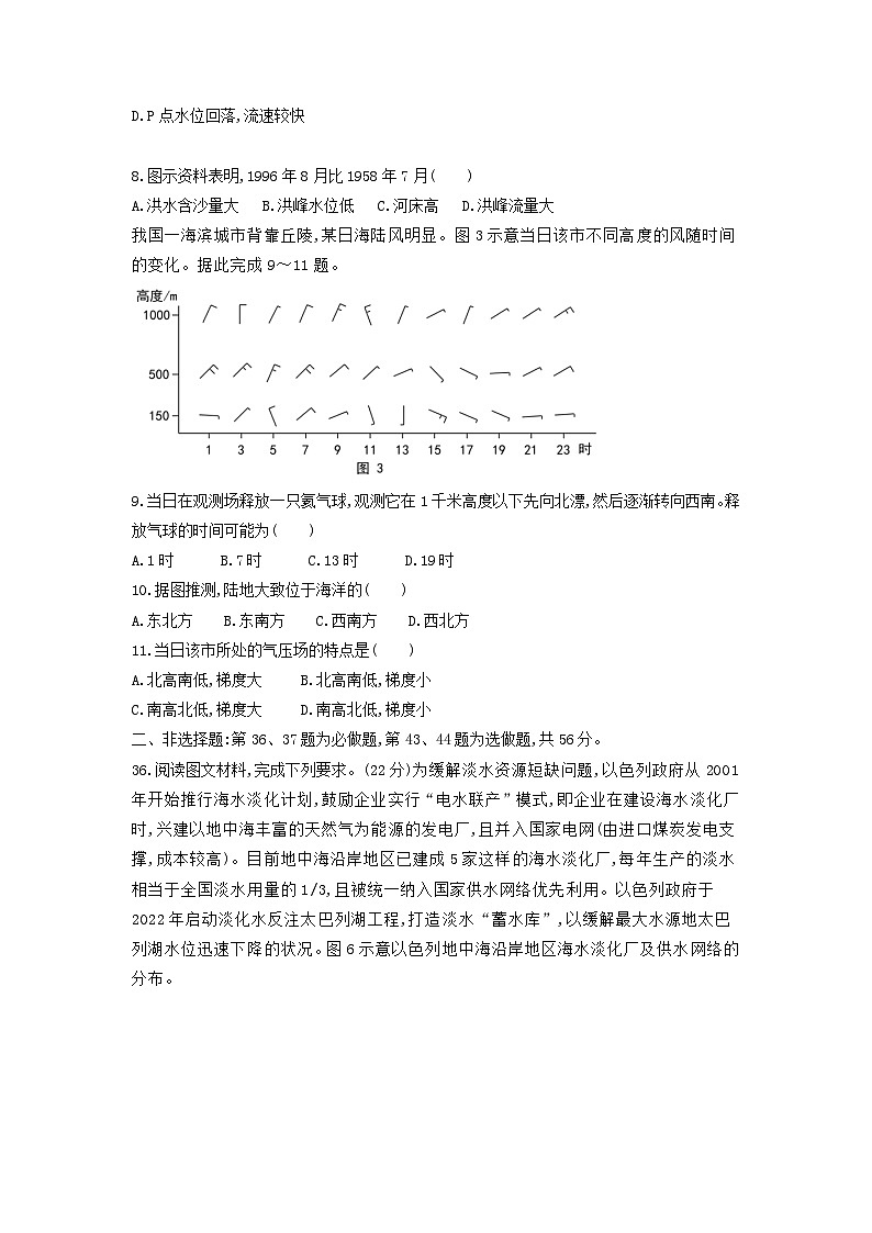 2022年吉林高考文综地理真题及答案03