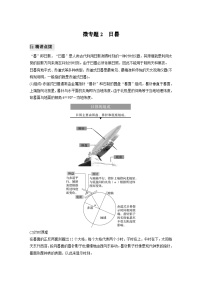 专题一 地球的运动  微专题2　日晷（含解析）-2024年高考地理大二轮专题复习讲义