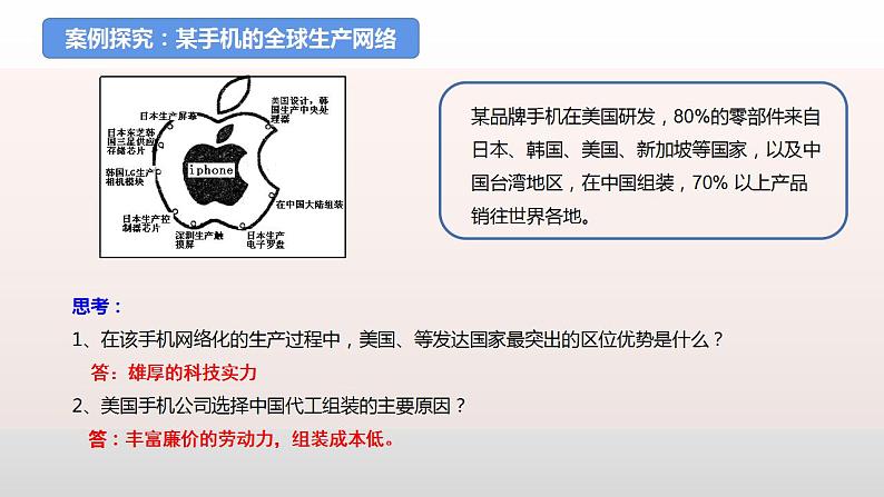 4.4 国际合作（教学课件）-2023-2024学年高二地理精美课件+分层练习（人教版2019选择性必修2）08