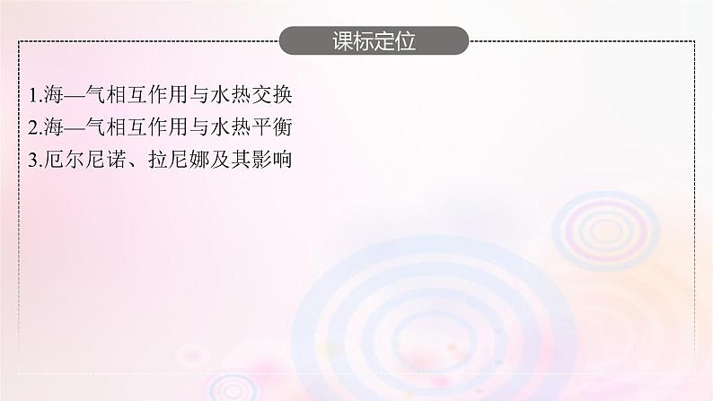 新教材适用2023_2024学年高中地理第4章陆地水与洋流第3节海_气相互作用课件湘教版选择性必修103