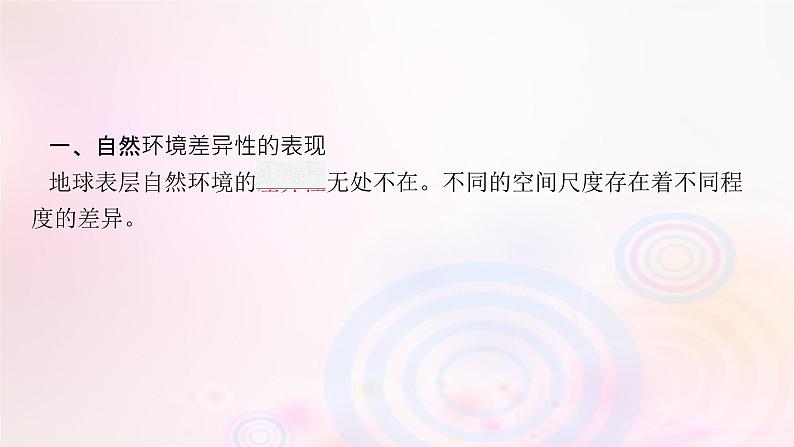 新教材适用2023_2024学年高中地理第5章自然环境的整体性与差异性第2节自然环境的地域差异性课件湘教版选择性必修106