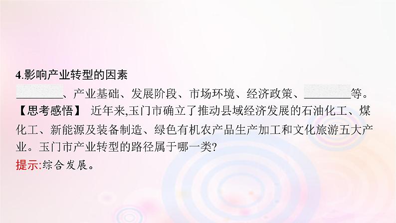 新教材适用2023_2024学年高中地理第二章区域发展第二节产业转型地区的结构优化__以美国休斯敦为例课件湘教版选择性必修207