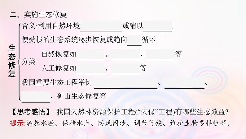 新教材适用2023_2024学年高中地理第3章环境安全与国家安全第3节生态保护与国家安全课件新人教版选择性必修3第7页