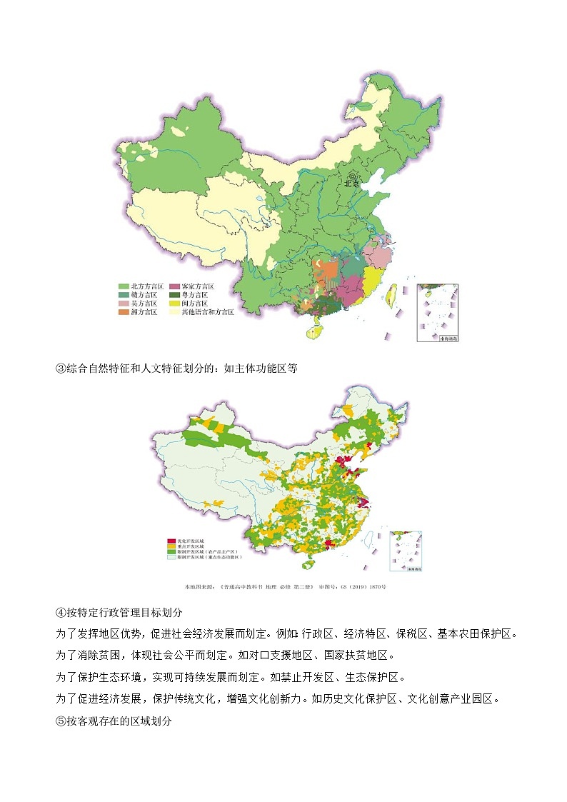 第31讲 区域认知和区域发展（讲义）-备战2024年高考地理一轮复习精品课件+讲义+练习（新教材新高考）03