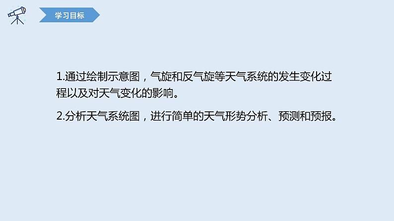 3.3 课时2 低气压（气旋）、高气压（反气旋）与天气   课件高二地理湘教版（2019）选择性必修第一册03