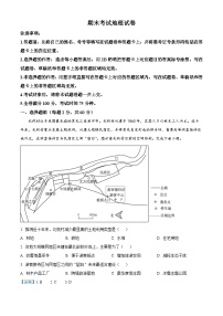 38，河北省衡水市武邑县河北武邑中学2023-2024学年高三上学期1月期末地理试题