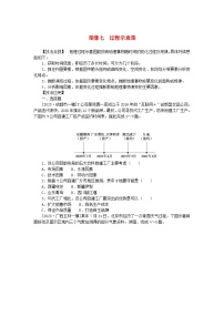 统考版2024高考地理二轮专题复习第三部分考前抢分专练专题十三识图技能专练图像七过程示意图