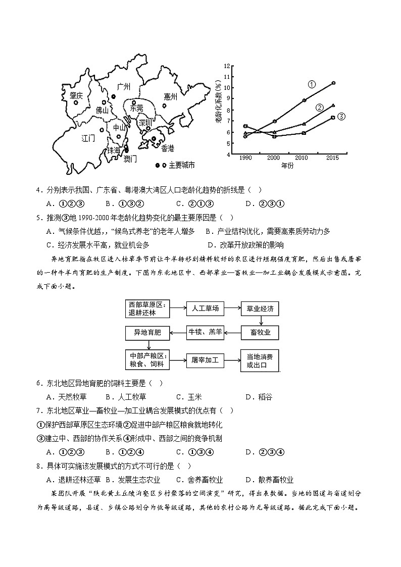 高三地理开学摸底考（湖南专用）（考试版）第2页