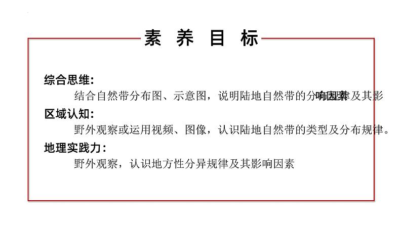 备战2024年高考地理一轮复习考点帮 4.4自然环境的地域差异性（课件）-（新高考专用）05