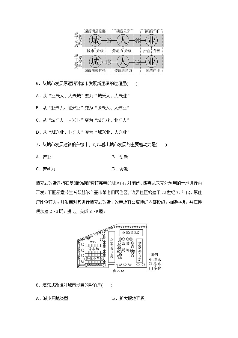 高中地理学业水平复习合格演练测评(八)含答案第3页