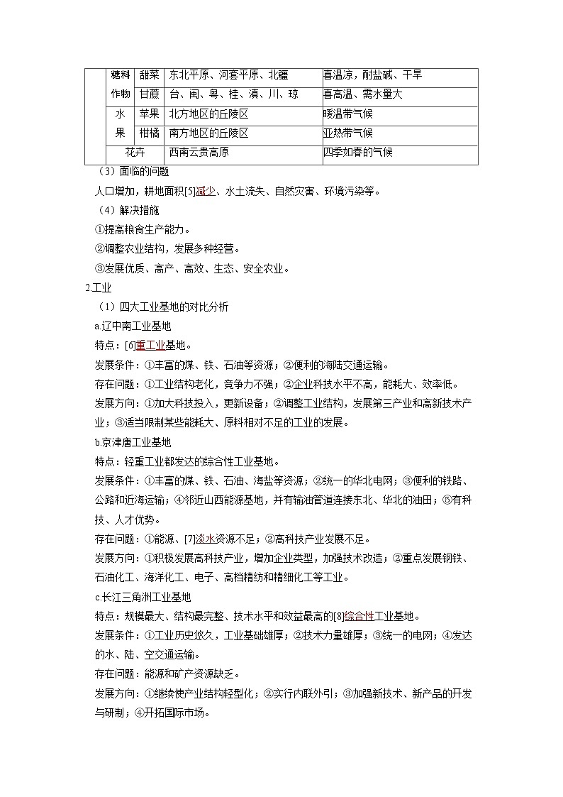 备考2024届高考地理一轮复习讲义第五部分区域地理第二章中国地理第1讲中国地理概况考点2中国人文地理概况第2页
