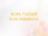 江苏专版2023_2024学年新教材高中地理第三单元产业区位选择单元活动学用图层叠加分析法课件鲁教版必修第二册