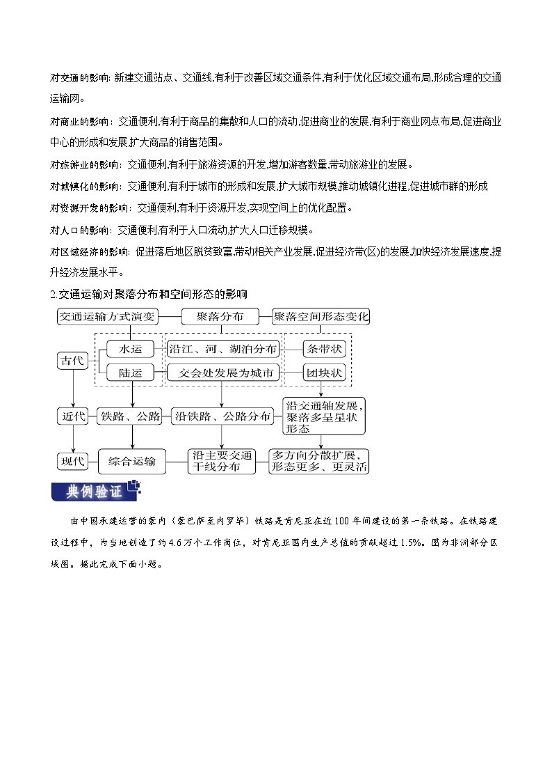 重难点13 交通运输布局与中国新基建-2024年高考地理【热点·重点·难点】专练（新高考专用）（原卷版）第3页