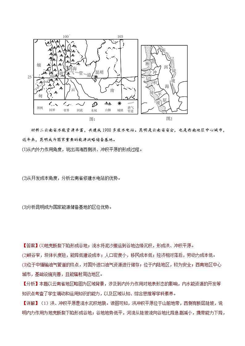 重难点14 资源、环境与国家安全-2024年高考地理【热点·重点·难点】专练（新高考专用）03