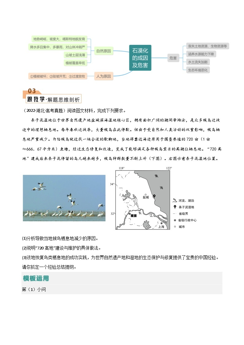 题型09 区域生态环境（答题模版）-2024年高考地理答题技巧与模板构建03