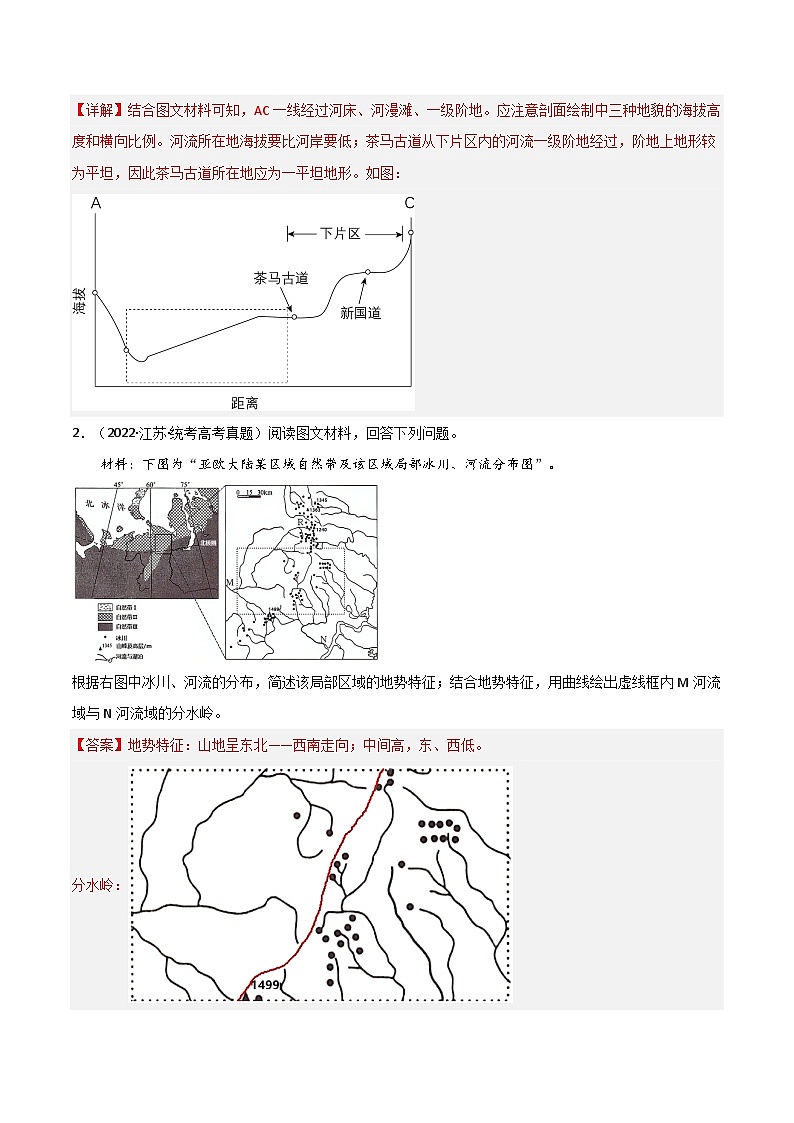 题型05 绘图类（答题模版）-2024年高考地理答题技巧与模板构建（题型突破）03