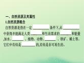 2024春高中地理第1章自然環(huán)境與人類社會第2節(jié)自然資源及其利用課件（人教版選擇性必修3）