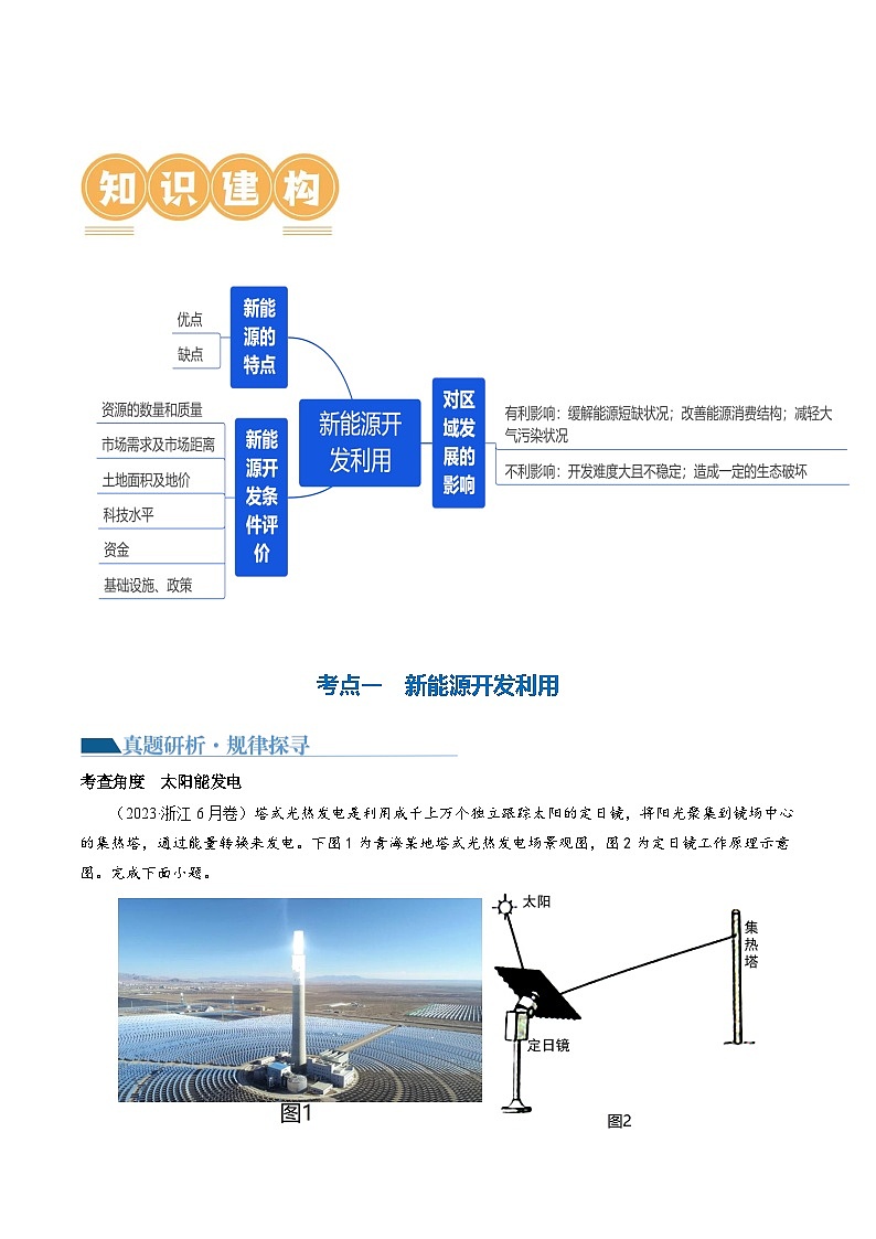 专题12 微专题   新能源开发利用（讲义）（解析版）第2页