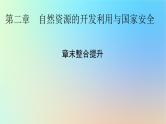 2024春高中地理第二章自然资源的开发利用与国家安全章末整合提升课件中图版选择性必修3