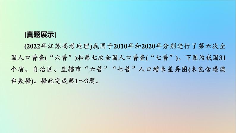 2024春高中地理第1章人口与地理环境章末整合提升课件湘教版必修第二册第6页