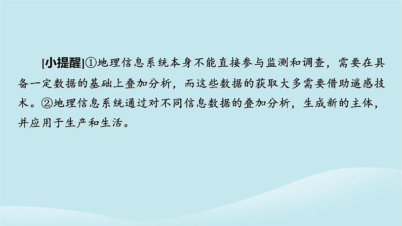 2024春高中地理第4章国土开发与保护第4节地理信息技术的应用课件中图版必修第二册第7页