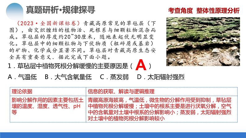 专题06 自然地理环境的整体性与差异性（含生物与环境、冻土）（课件）-2024年高考地理二轮复习讲练测（新教材新高考）第8页