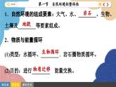 高中地理人教版（2019）选择性必修第一册5.1 自然环境的整体性课件