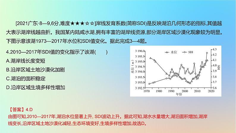 2025版高考地理一轮复习真题精练专题四地球上的水第11练陆地水课件05